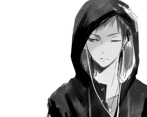 anime-black-and-white-boy-cute-Favim_com